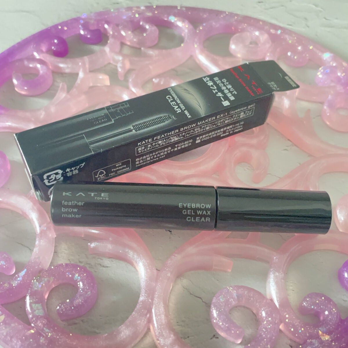 フェザーブロウメイカー/KATE/眉マスカラを使ったクチコミ(4枚目)