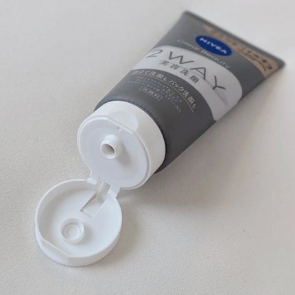 ニベア2WAY美容洗顔/ニベア/洗顔フォームを使ったクチコミ(2枚目)