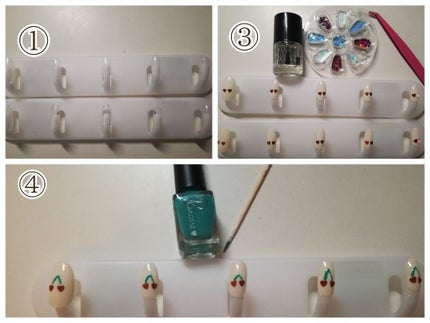 カンコレネイルカラー/DAISO/マニキュアを使ったクチコミ(3枚目)