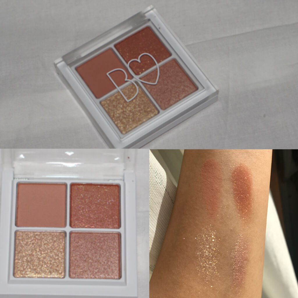 THE アイパレR/b idol/アイシャドウパレットを使ったクチコミ（2枚目）