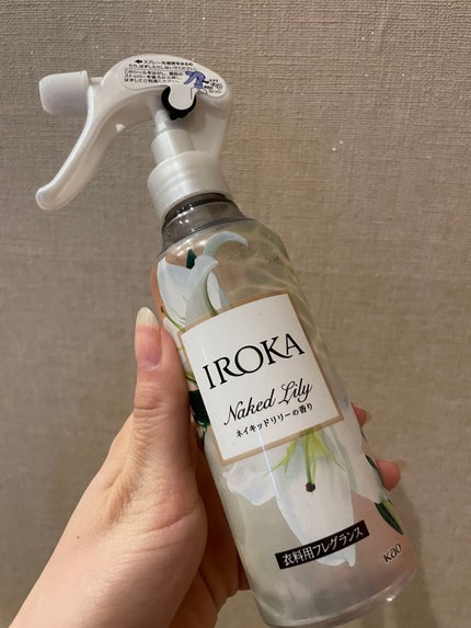 衣料用フレグランス ミスト ネイキッドリリー/IROKA/ファブリックミストを使ったクチコミ(1枚目)