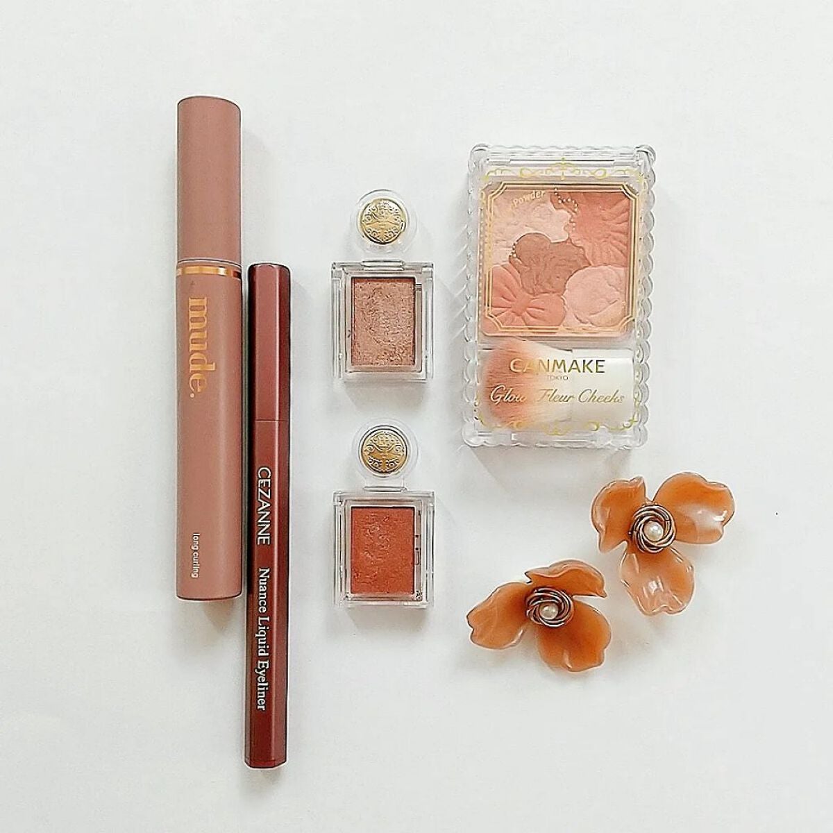 グロウフルールチークス/キャンメイク/パウダーチークを使ったクチコミ(1枚目)