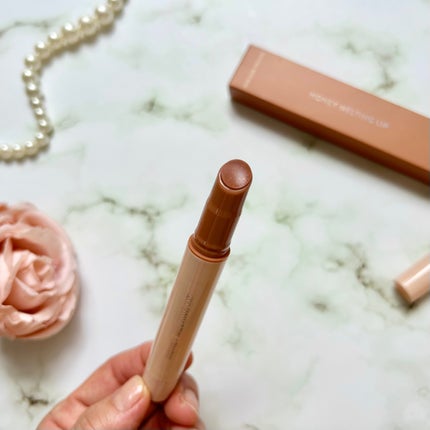 ハニーメルティングリップ/ネイチャーリパブリック/口紅を使ったクチコミ(5枚目)