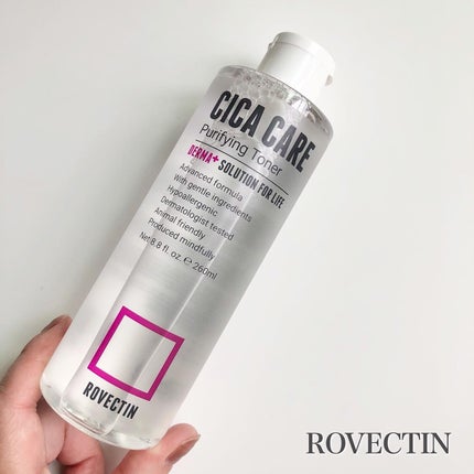 CICAピュリファイング トナー/ロベクチン/化粧水を使ったクチコミ(1枚目)