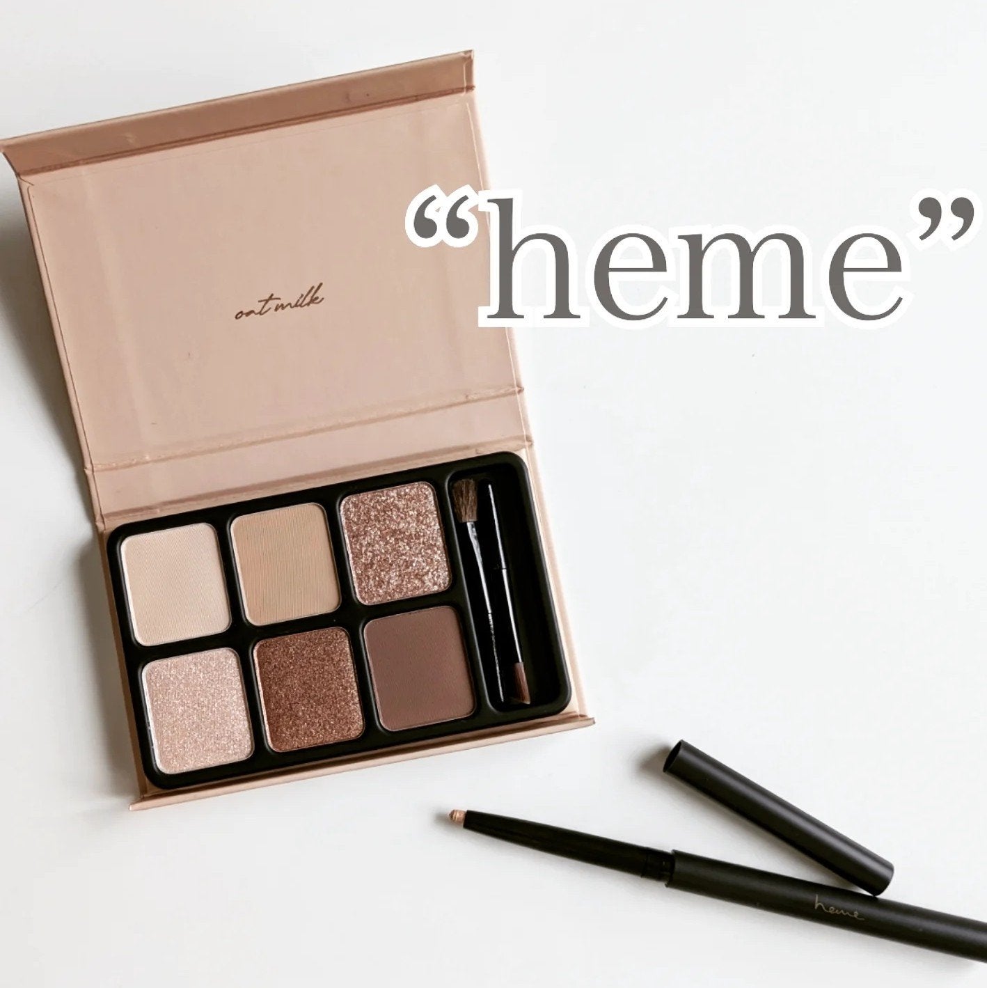 アイカラーパレット/heme/アイシャドウパレットを使ったクチコミ(1枚目)