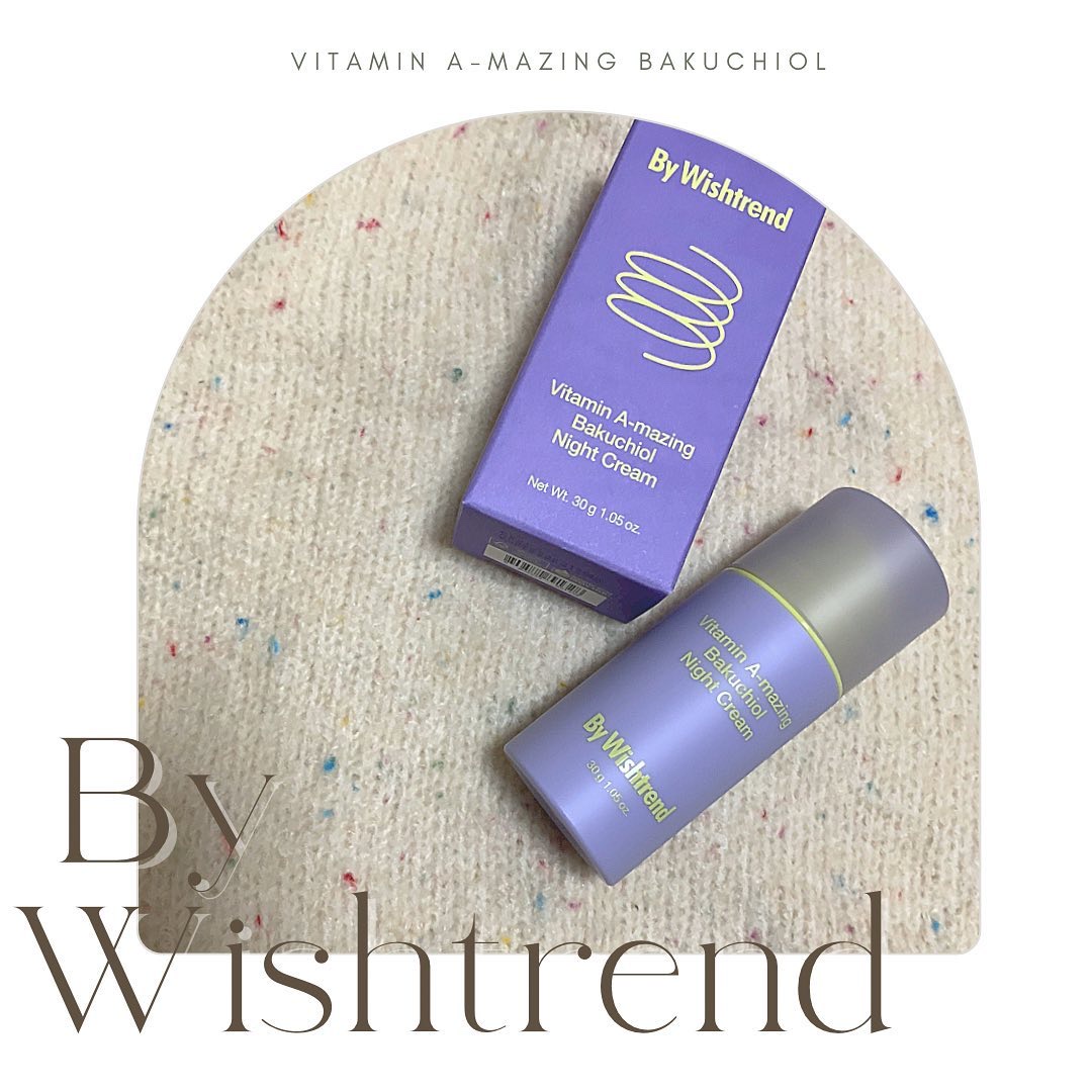 ビタミンA-mazingバクチオールナイトクリーム/By Wishtrend/フェイスクリームを使ったクチコミ（1枚目）