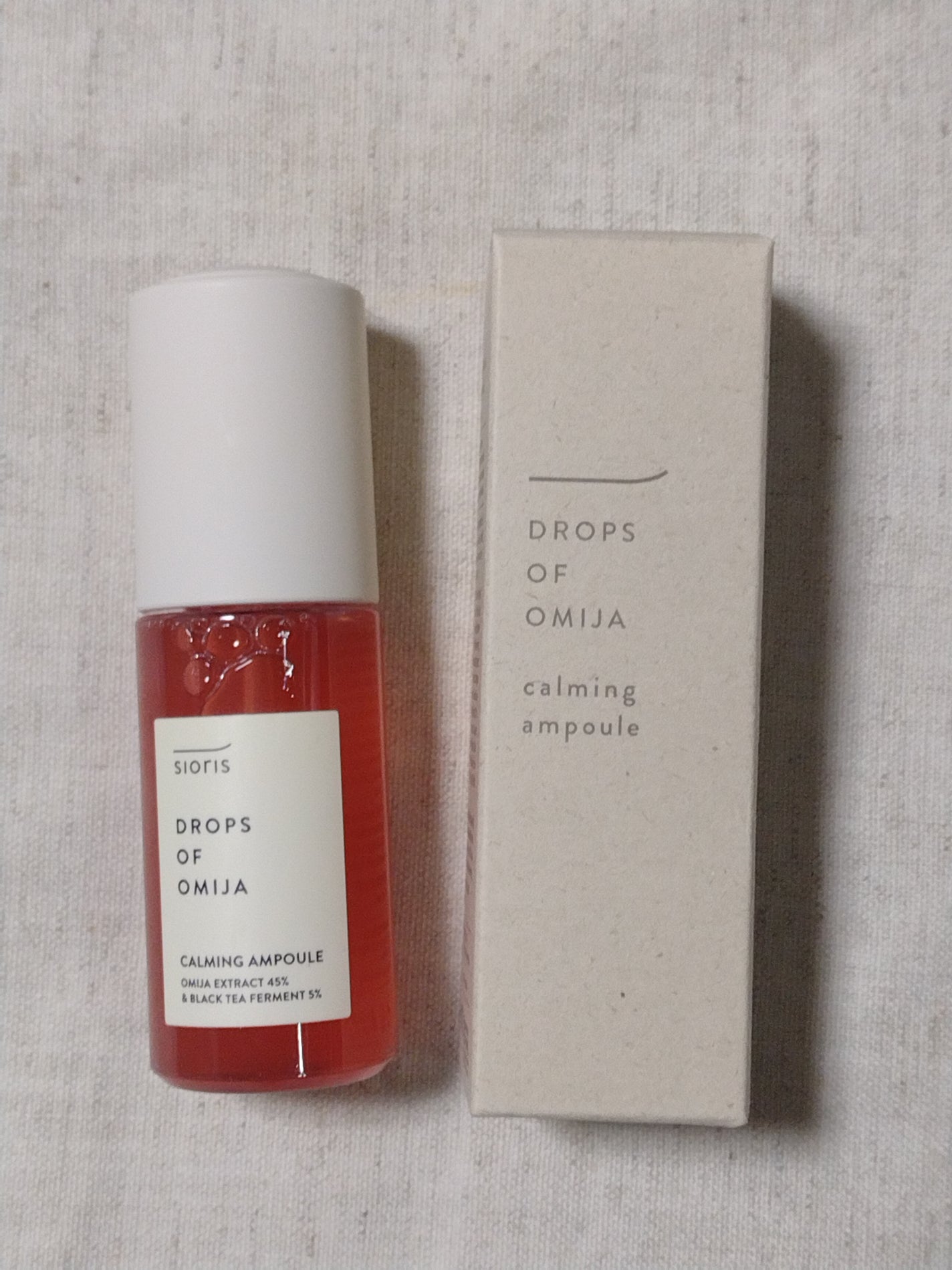 ドロップス オブ オミジャ カーミング アンプル/SIORIS/美容液を使ったクチコミ(1枚目)