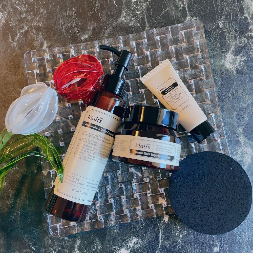 ジェントルブラックディープクレンジングオイル(150ml)/Klairs/オイルクレンジングを使ったクチコミ（1枚目）