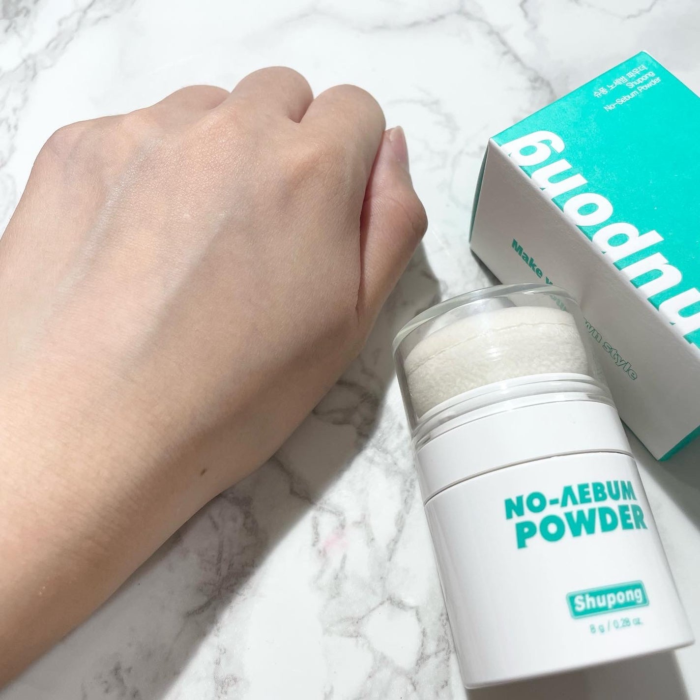 ノーセバムパウダー/Shupong/ルースパウダーを使ったクチコミ(5枚目)