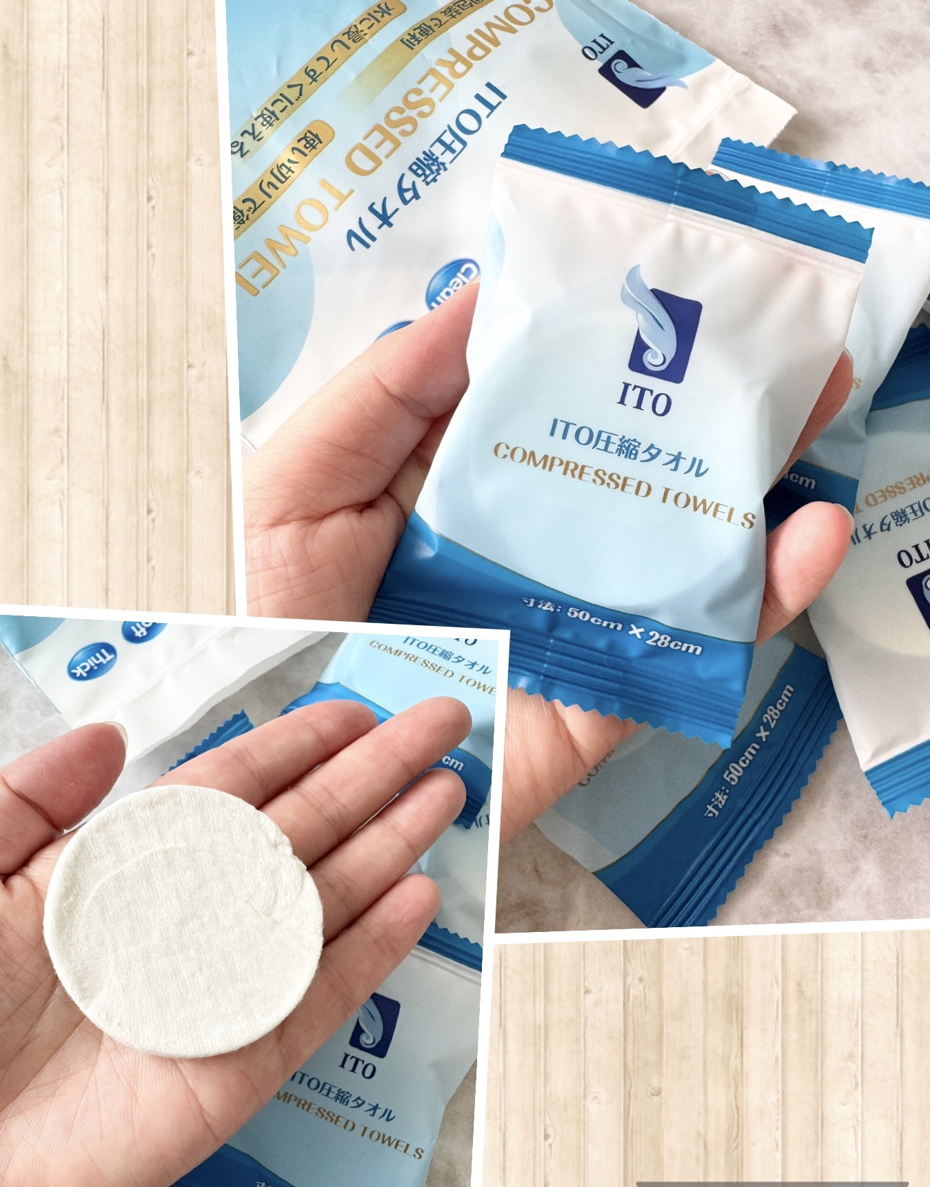 ITO圧縮タオル(大判)/ITO/クレンジングタオルを使ったクチコミ（2枚目）
