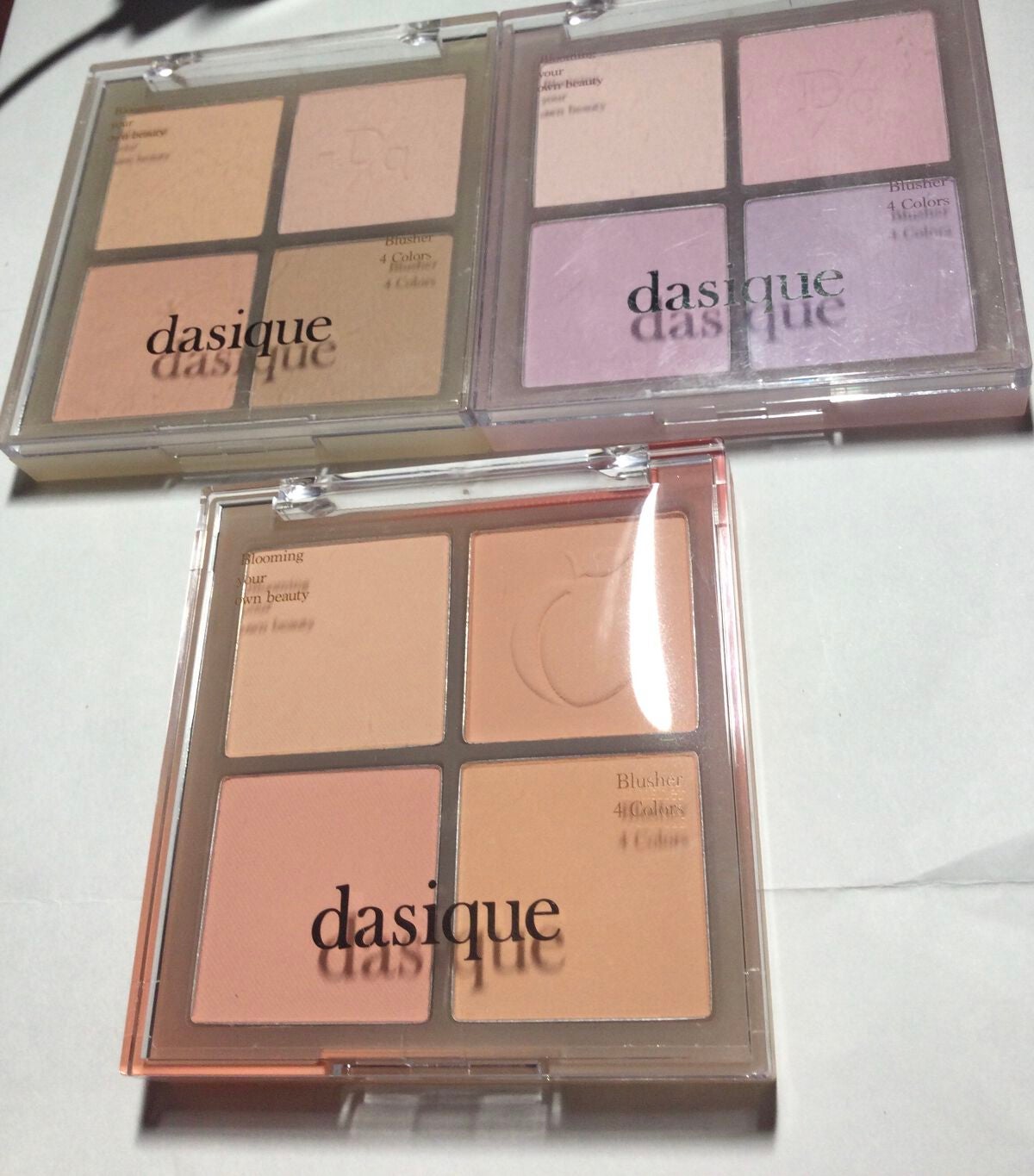 ブレンディングムードチーク/dasique/パウダーチークを使ったクチコミ(1枚目)