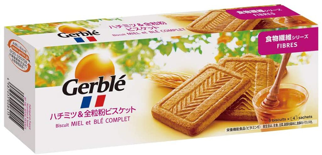 食物繊維シリーズ ハチミツ&全粒粉ビスケット