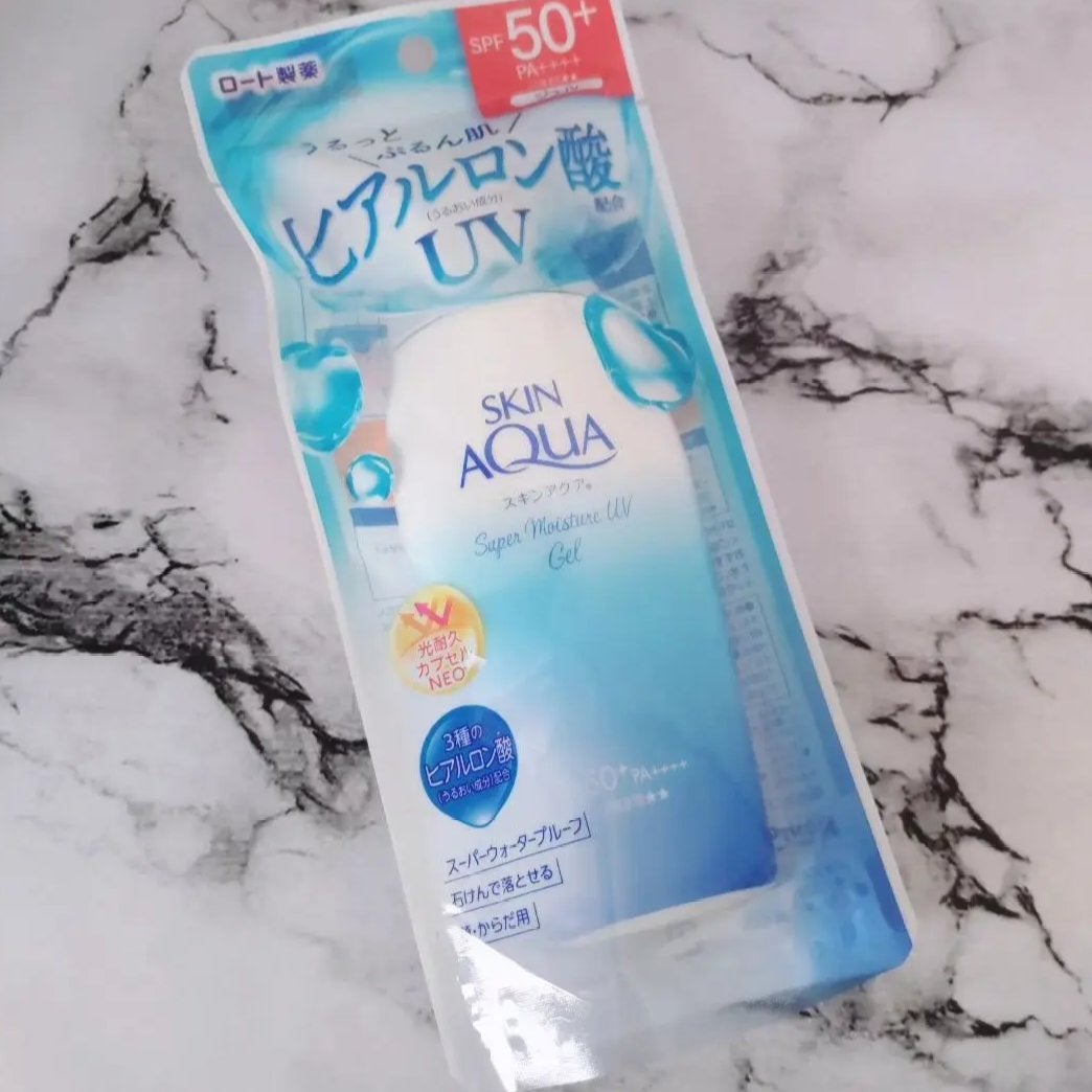 スキンアクア スーパーモイスチャージェル/スキンアクア/日焼け止めジェルを使ったクチコミ(5枚目)