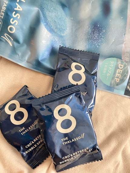 エイトザタラソ ユー CBD&リトリート バブルスパ タブレット入浴料 ディープ/エイトザタラソ/炭酸系入浴剤を使ったクチコミ(1枚目)