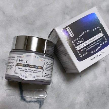 フレッシュリージュースドビタミンEマスク(90g)/Klairs/フェイスクリームを使ったクチコミ(1枚目)