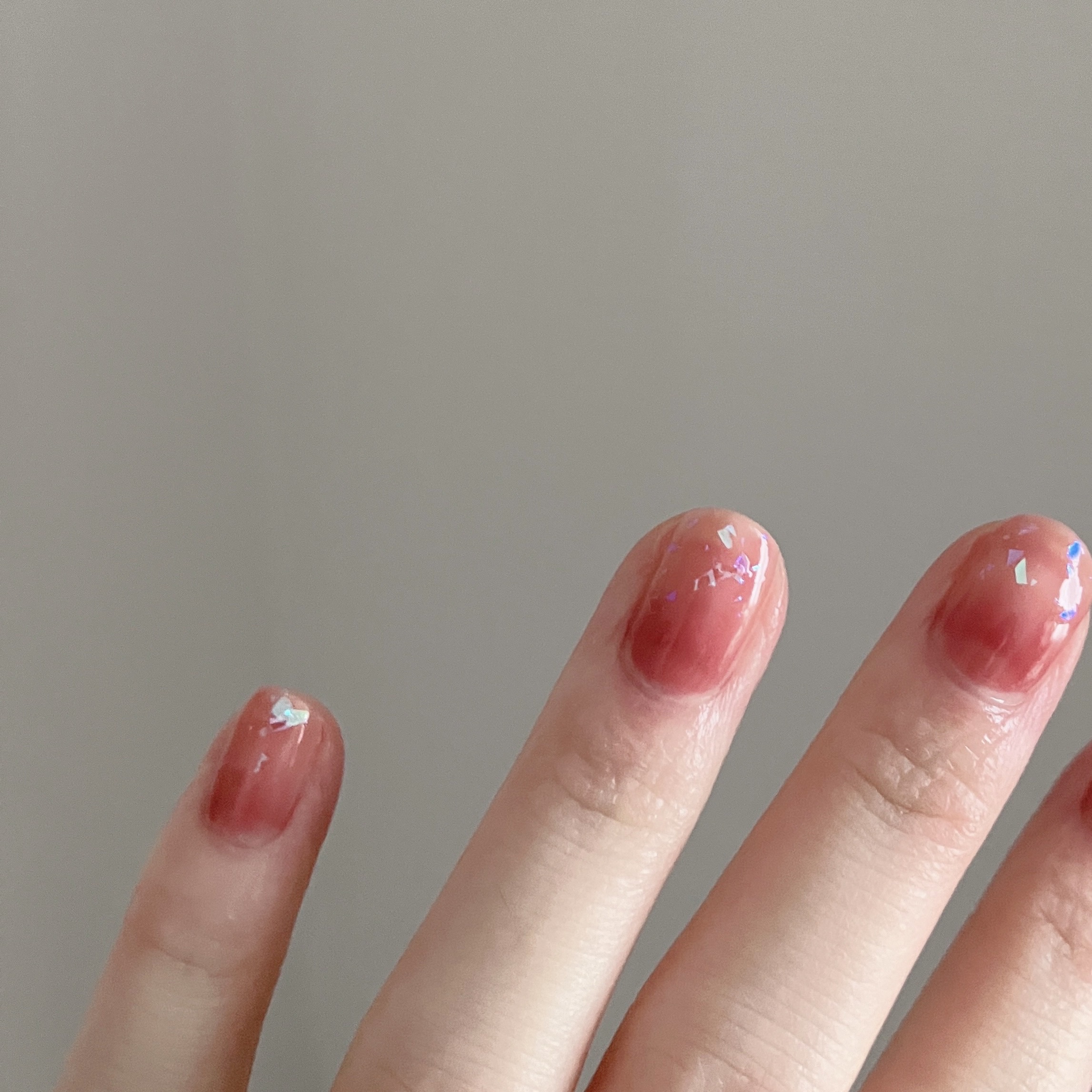 ジェルボリュームトップコート/キャンメイク/ネイルトップコートを使ったクチコミ（2枚目）