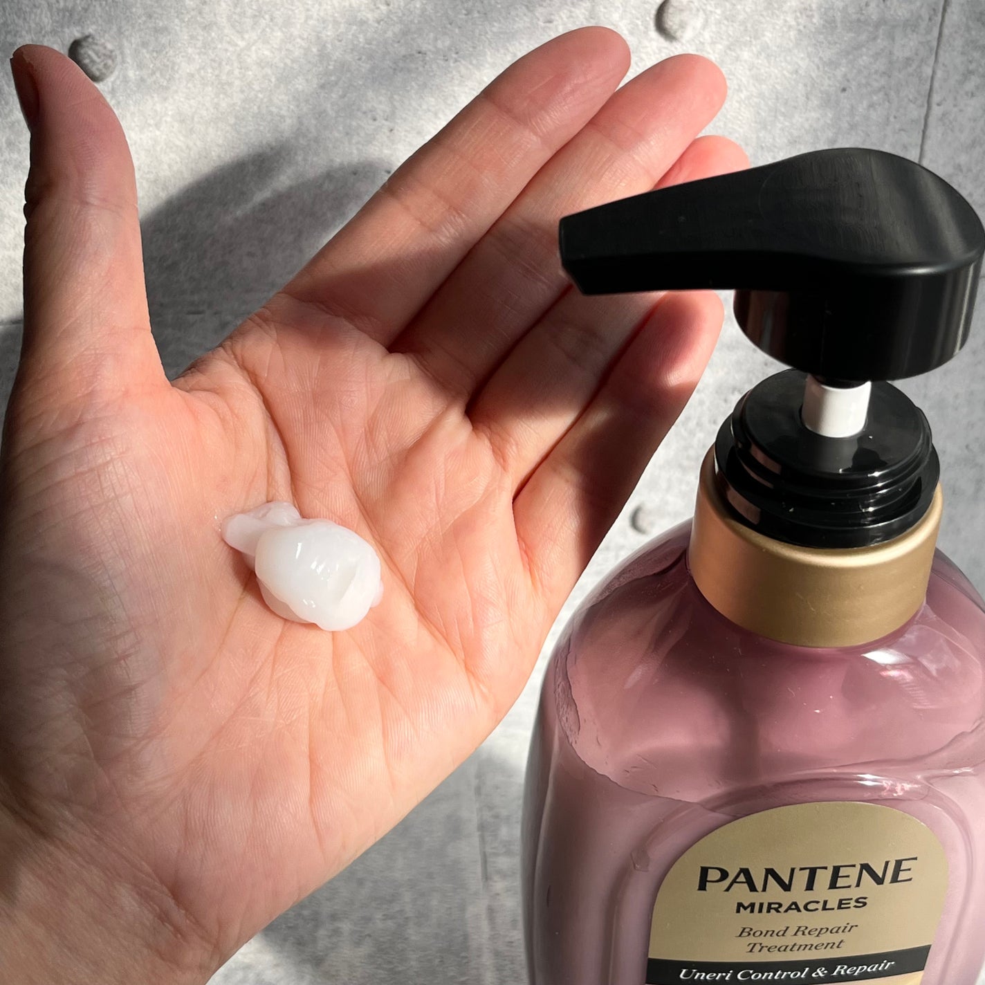 ミラクルズ うねりコントロール&リペア ボンドリペア シャンプー/トリートメント/パンテーン/市販シャンプーを使ったクチコミ(3枚目)