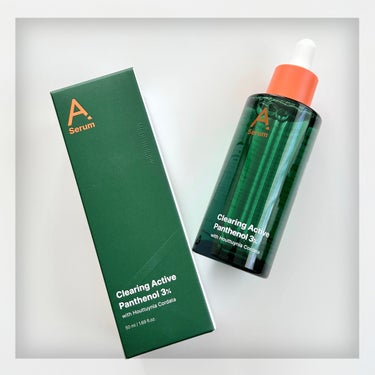 MEDITHERAPY エイクリアリングアクティブパンテノール3％フェイシャルセラムのクチコミ「𓍯A Clearing Active Pantenol 3% Facial Serum⌇MED.....」（1枚目）