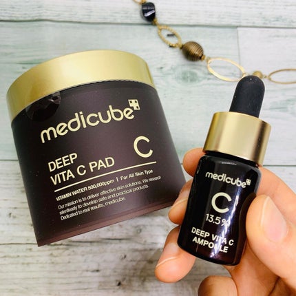 ディープビタCアンプル/MEDICUBE/美容液を使ったクチコミ(1枚目)