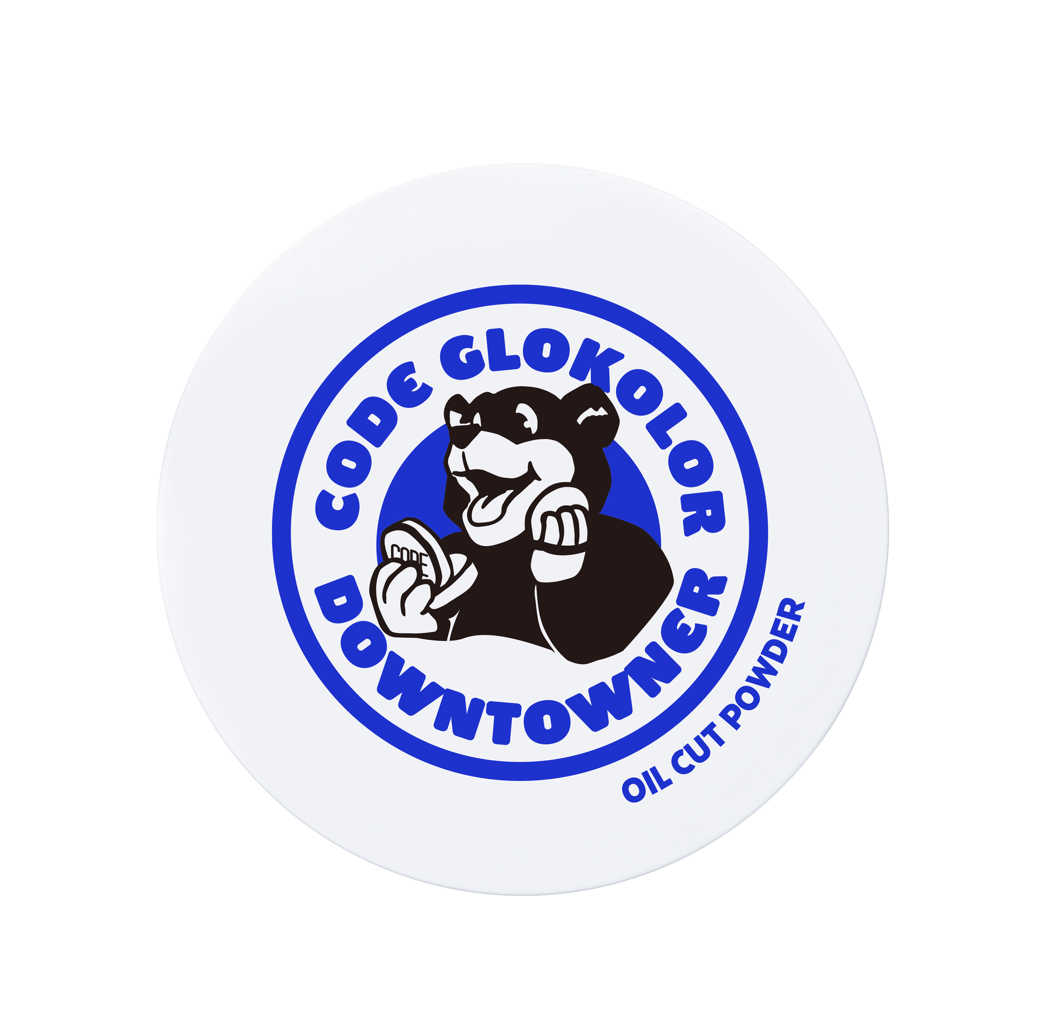 CODE GLO KOLOR DOWNTOWNERコラボ オイルカットパウダー