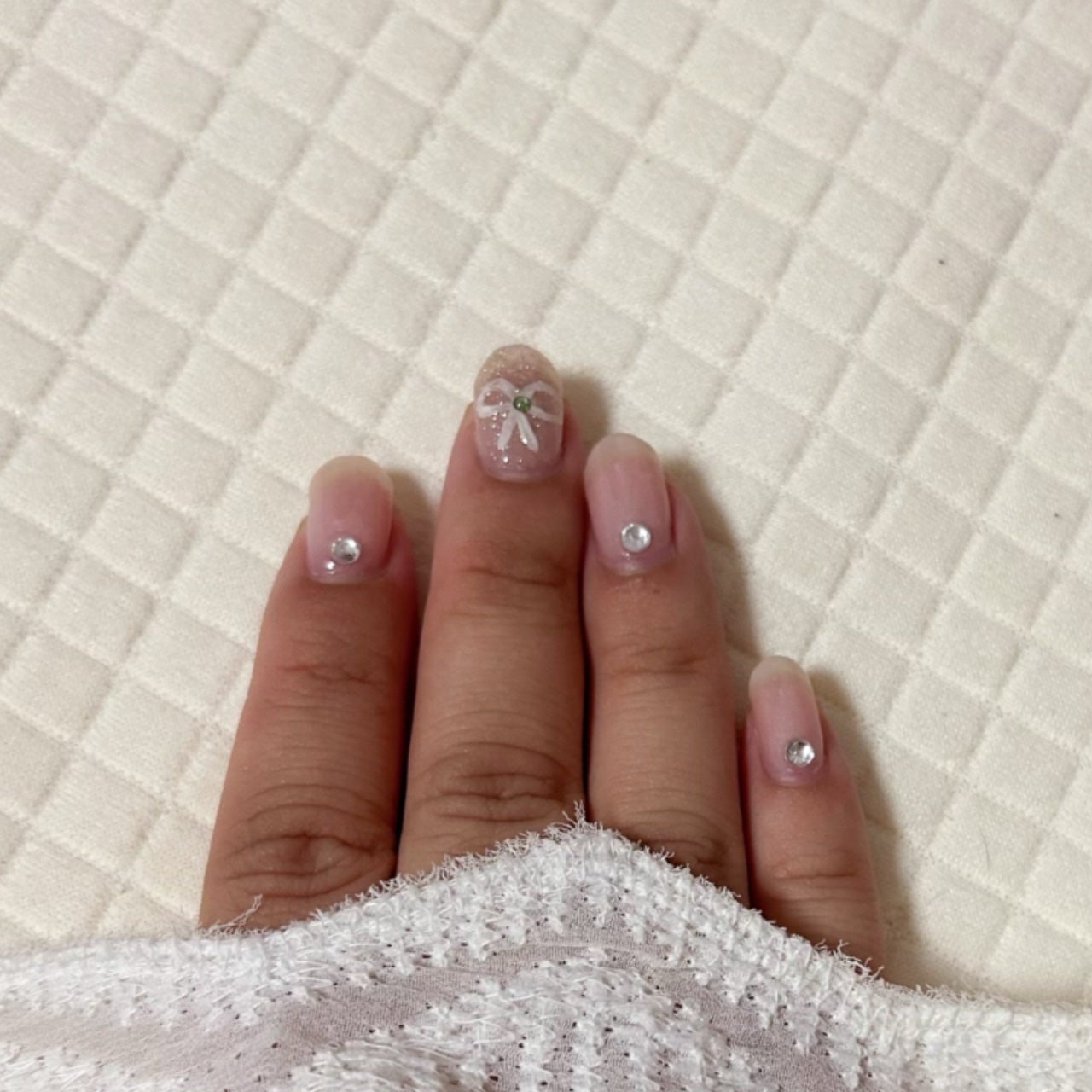 ジェルネイル(ライト対応)/セリア/ジェルネイルを使ったクチコミ(3枚目)