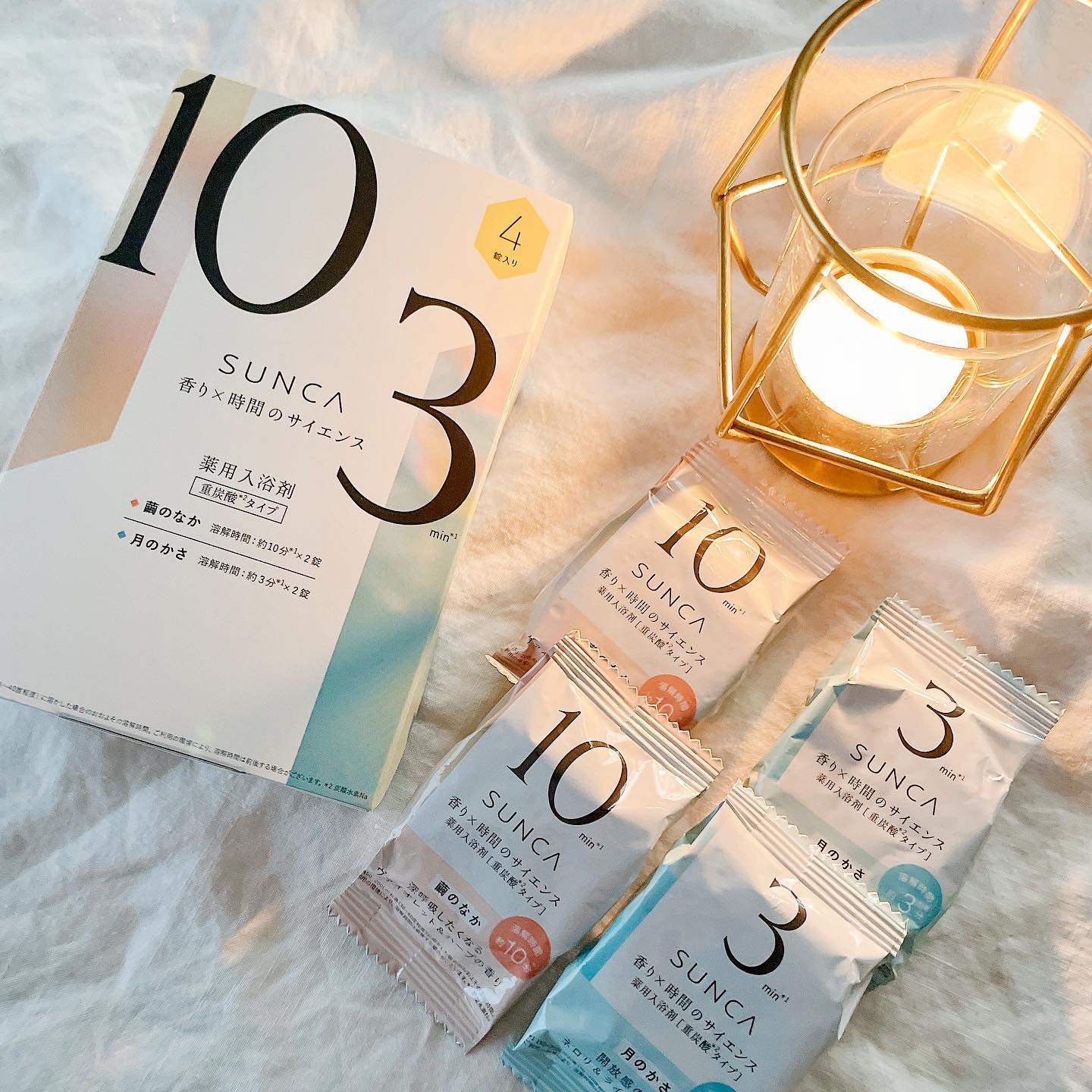 [医薬部外品] SUNCA 入浴剤 アソート/SUNCA/炭酸系入浴剤を使ったクチコミ（1枚目）