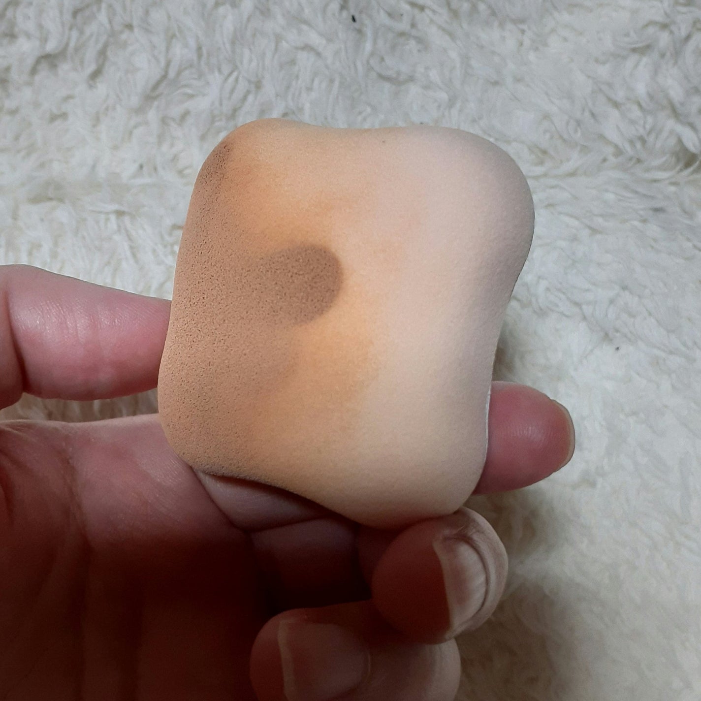 ファンデーションが染みこみにくいパフ/貝印/パフ・スポンジを使ったクチコミ(2枚目)