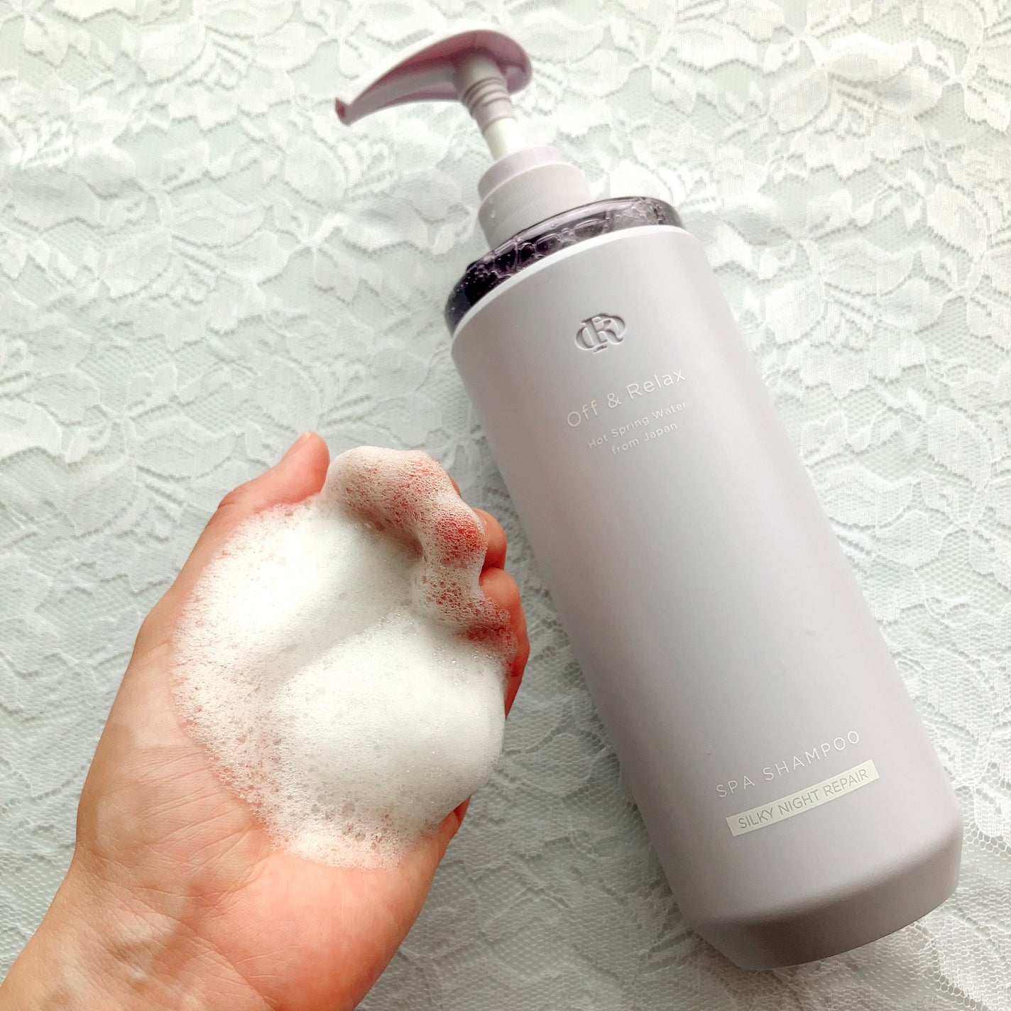 OR スパ・シャンプー/ヘアトリートメント シルキーナイトリペア/Off&Relax/市販シャンプーを使ったクチコミ(2枚目)