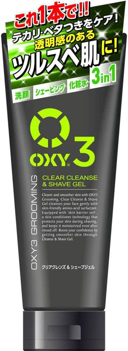 OXY (ロート製薬) オキシー3グルーミング クリアクレンズ&シェーブジェル