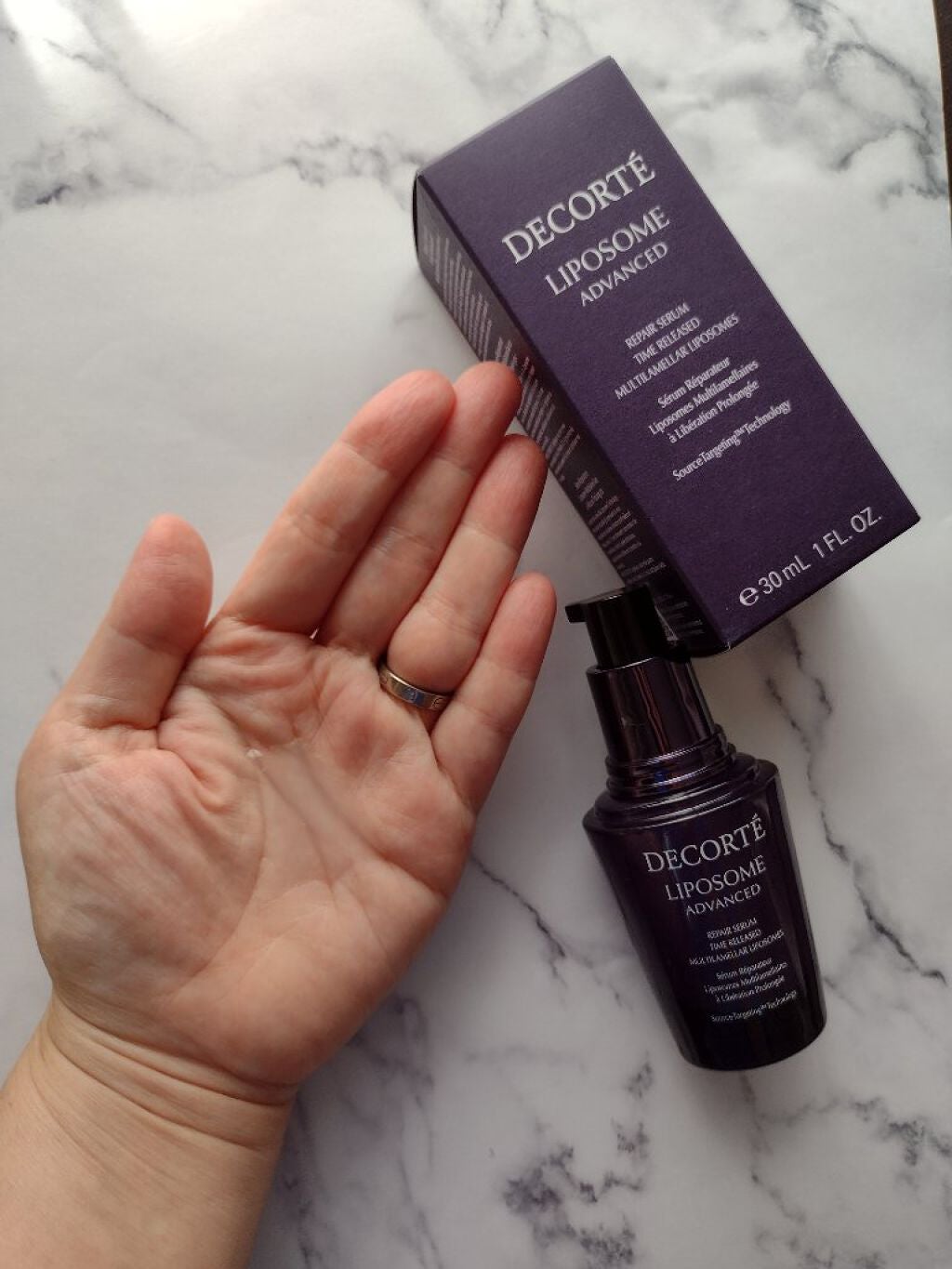 リポソーム アドバンスト リペアセラム/DECORTÉ/美容液を使ったクチコミ(1枚目)