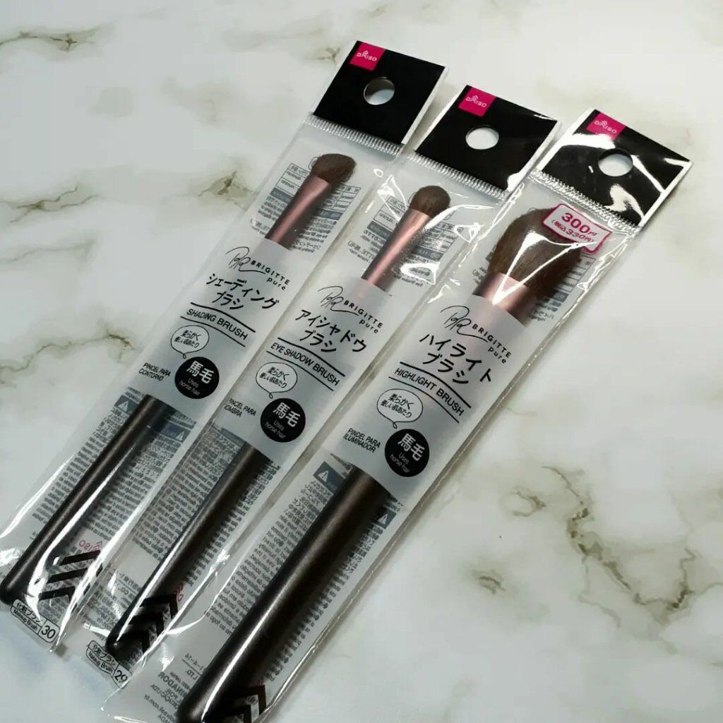 メイクブラシ  馬毛/DAISO/その他化粧小物を使ったクチコミ（1枚目）