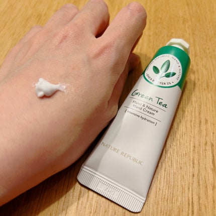 ハンドクリーム(グリーンティー) /ネイチャーリパブリック/ハンドクリームを使ったクチコミ(4枚目)