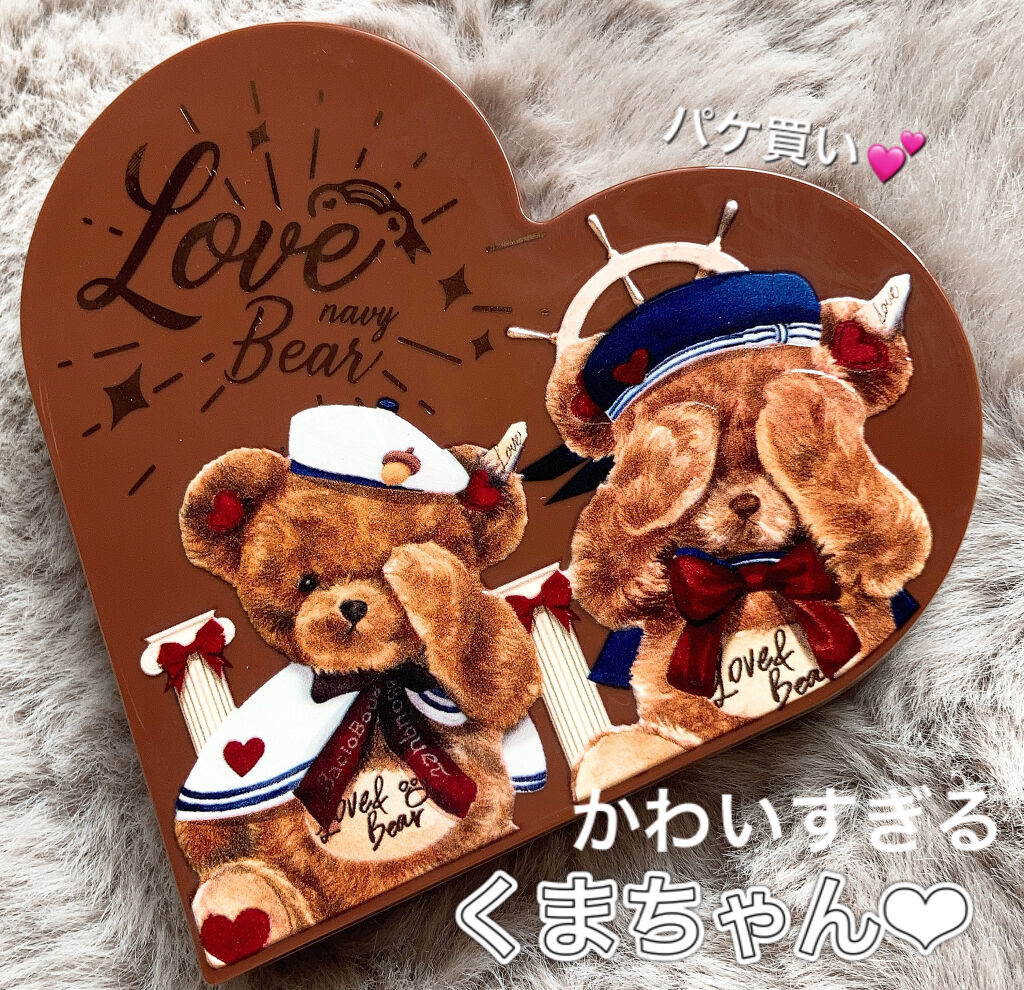 Flowerknows LoveBear ハイライト&シェーティングパレット/FlowerKnows/プレストパウダーを使ったクチコミ（1枚目）