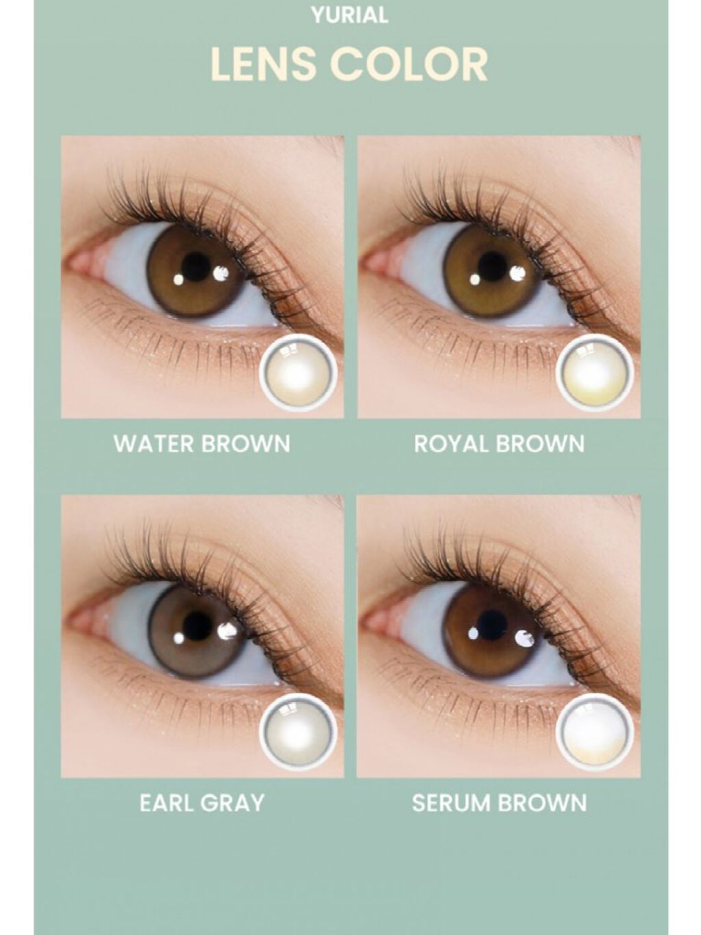 YURIAL Monthly/i-DOL/カラーコンタクトレンズを使ったクチコミ（3枚目）