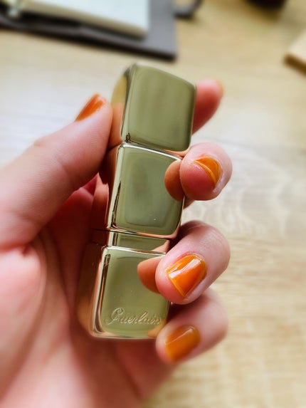 キスキス ビー グロウ 309 ハニー グロウ/GUERLAIN/口紅を使ったクチコミ(1枚目)