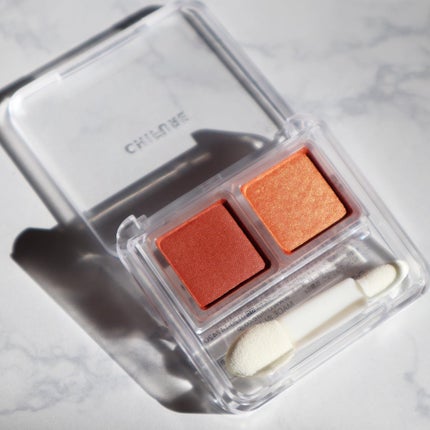 ツイン カラー アイシャドウ/ちふれ/アイシャドウパレットを使ったクチコミ(7枚目)