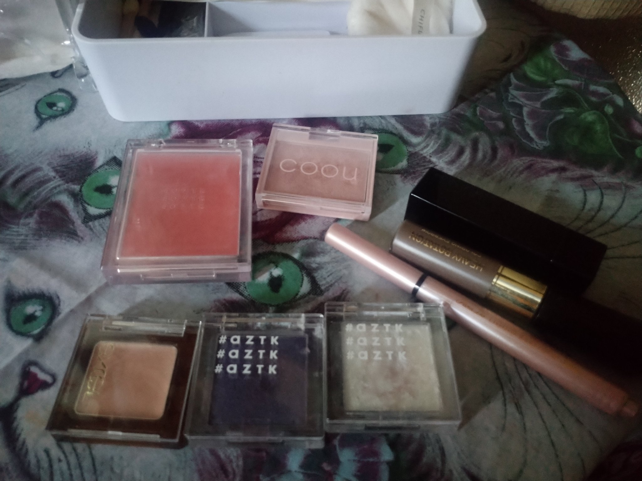 シングルカラーチーク 03 ストロベリーピンク/aZTK/パウダーチークを使ったクチコミ（2枚目）