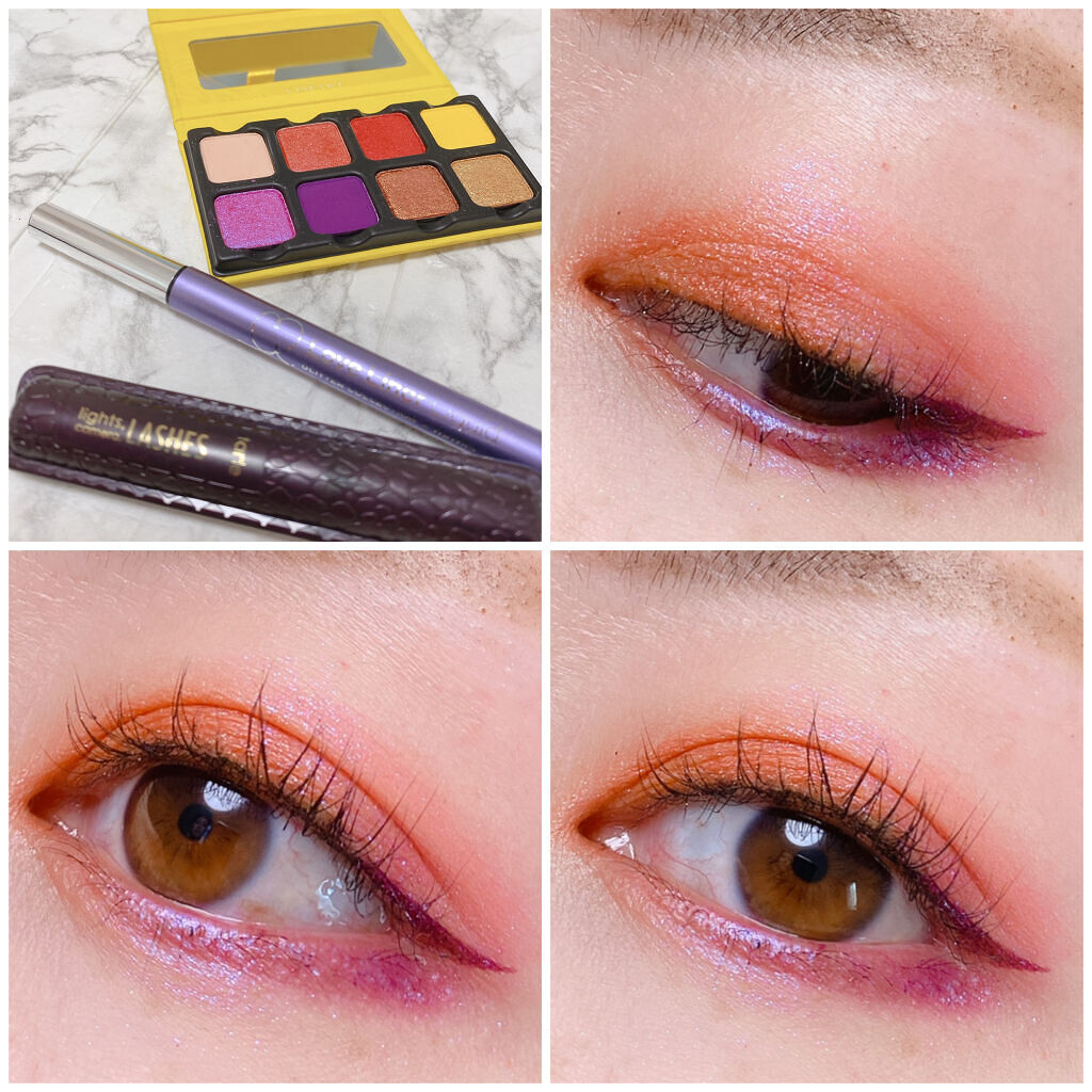 ラブ・ライナー リキッド グリッターコレクション アンティークパープル/ラブ・ライナー/リキッドアイライナーを使ったクチコミ（1枚目）