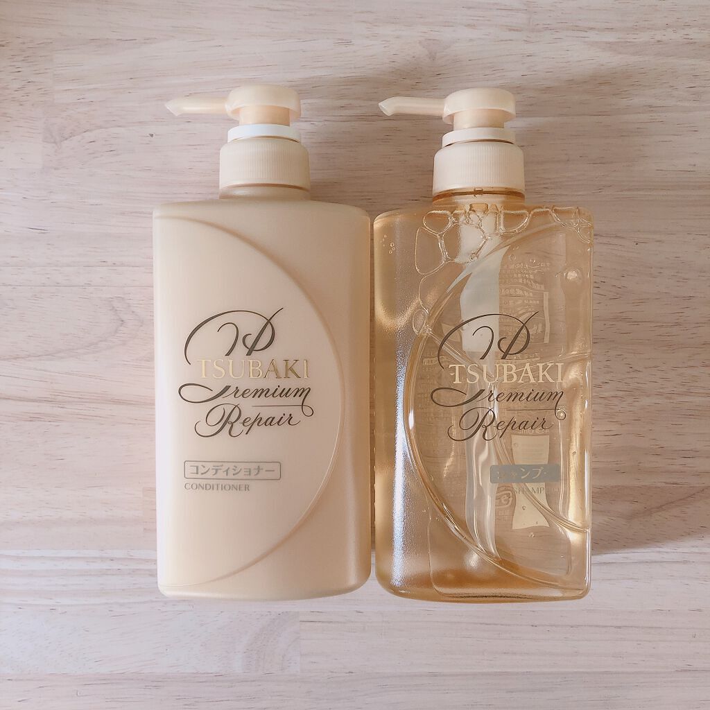 プレミアムリペア シャンプー/ヘアコンディショナー/TSUBAKI/市販シャンプーを使ったクチコミ(1枚目)