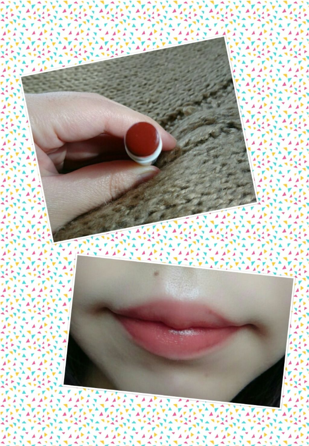 オーガニック認証 精油カラーリップスティック/THE PUBLIC ORGANIC/口紅を使ったクチコミ(3枚目)