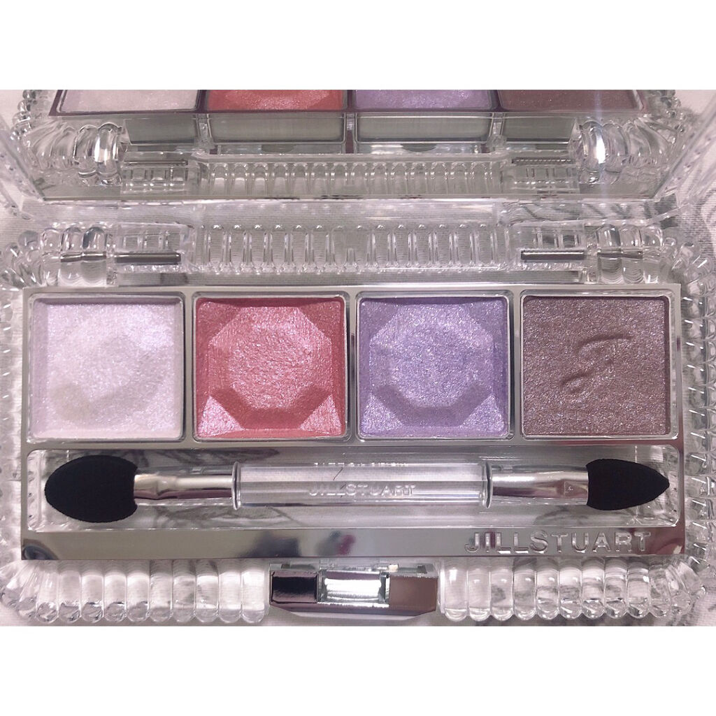 エターナルクチュール アイズ シマー ペタルグロウ/JILL STUART/アイシャドウパレットを使ったクチコミ（2枚目）