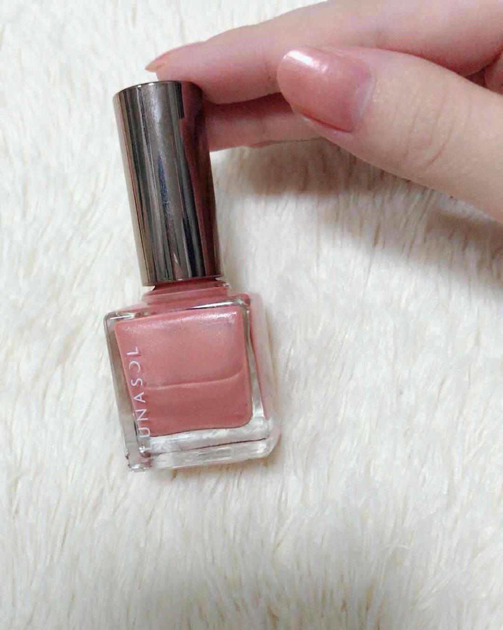 ネイルフィニッシュN/LUNASOL/マニキュアを使ったクチコミ(1枚目)