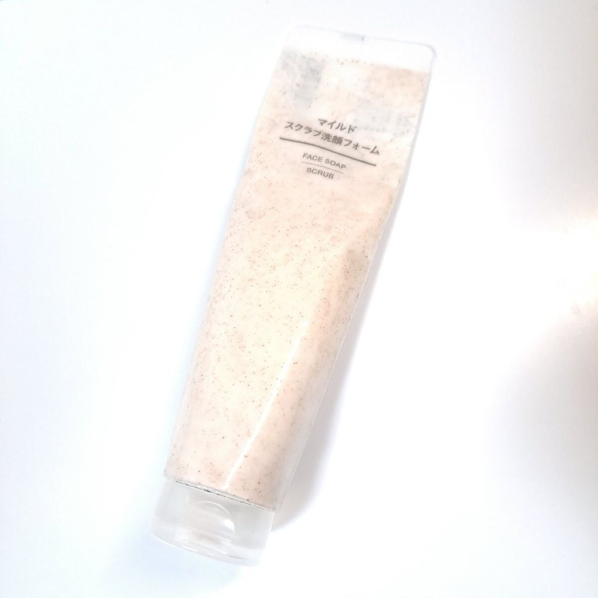 マイルドスクラブ洗顔フォーム/無印良品/スクラブ・ゴマージュを使ったクチコミ(5枚目)