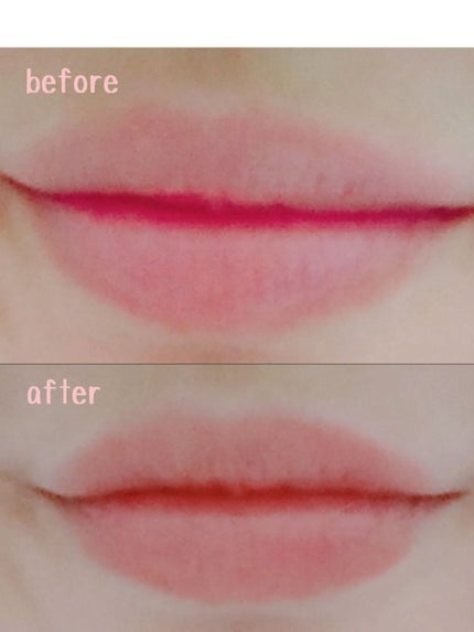 濃密うるみカラーリップクリーム/DHC/リップクリームを使ったクチコミ(2枚目)