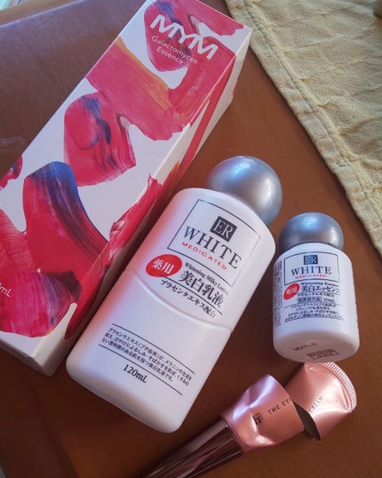 コスモホワイトニングミルクV(薬用美白乳液)/DAISO/乳液を使ったクチコミ(1枚目)