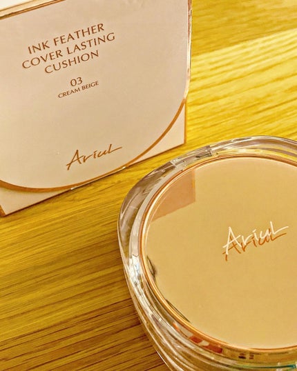 アリウル インクフェザーカバーラスティングクッション/Ariul/クッションファンデーションを使ったクチコミ(1枚目)