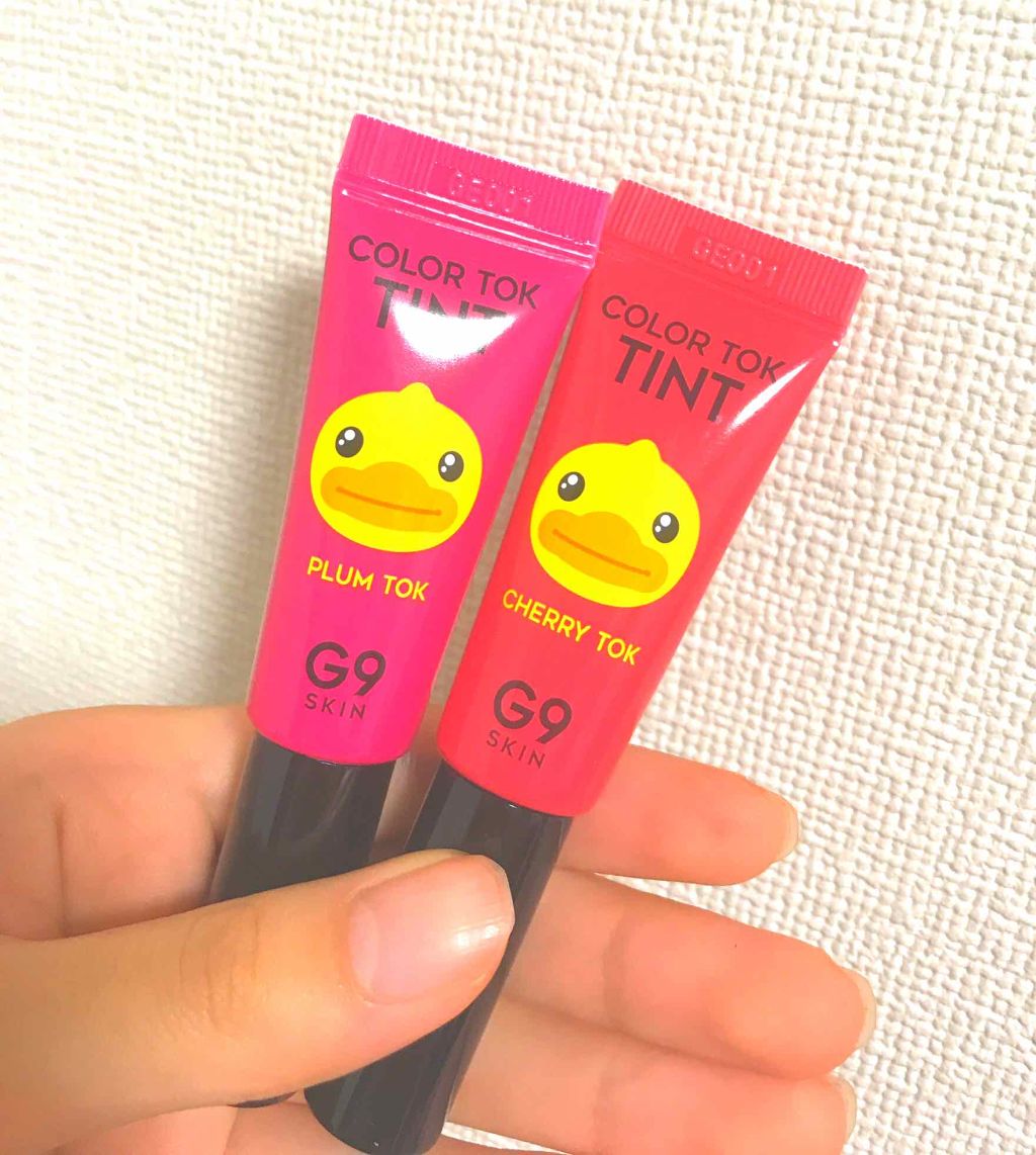 カラートークティント/ベリサム/リップティントを使ったクチコミ（1枚目）