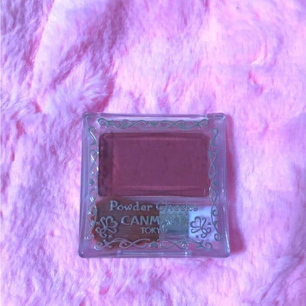 【旧品】パウダーチークス/キャンメイク/パウダーチークを使ったクチコミ(1枚目)