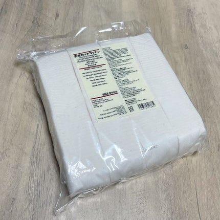 生成カットコットン/無印良品/コットンを使ったクチコミ(1枚目)