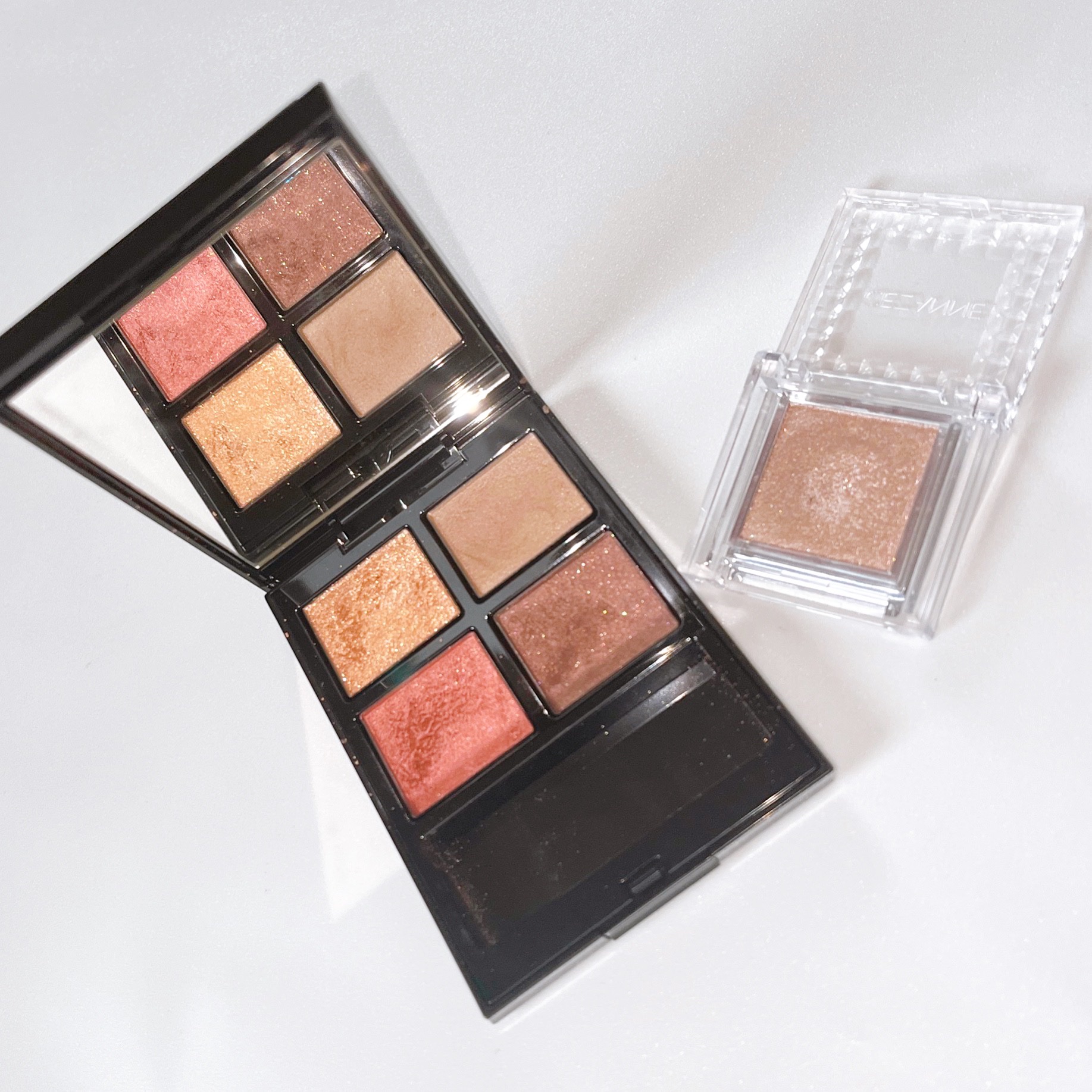 シングルカラーアイシャドウ/CEZANNE/単色アイシャドウを使ったクチコミ（2枚目）